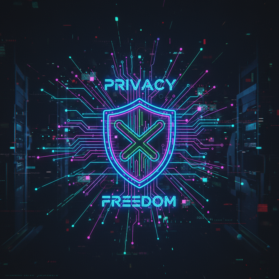 Digital privacy illustration