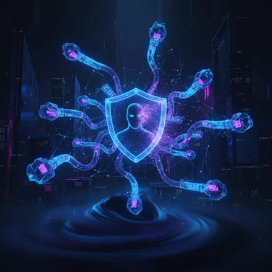 Secure connections illustration